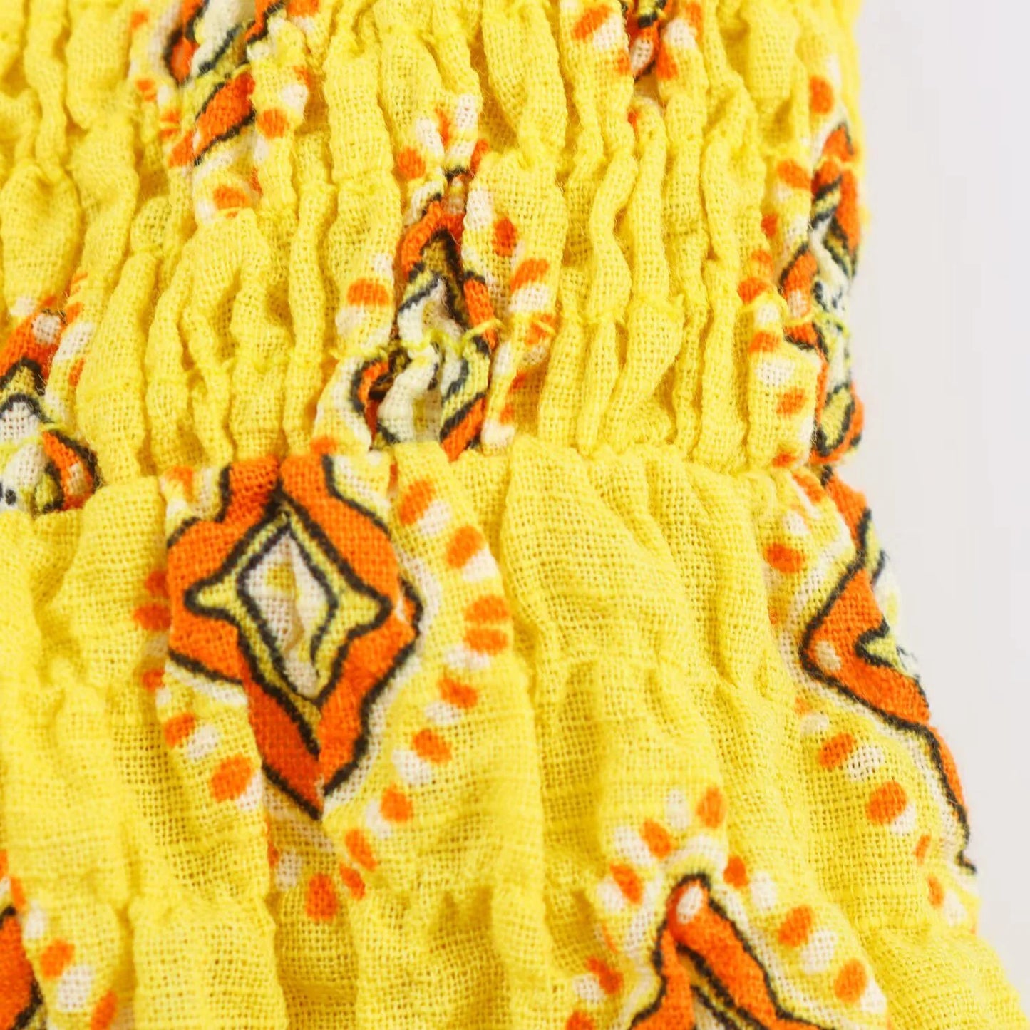 Women's Printed Midi Halter Dress with Backless Design