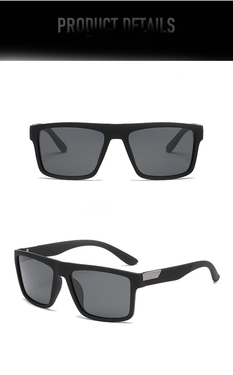 Retro Polarized Sunglasses - UV400 Anti-Glare Driving Eyewear