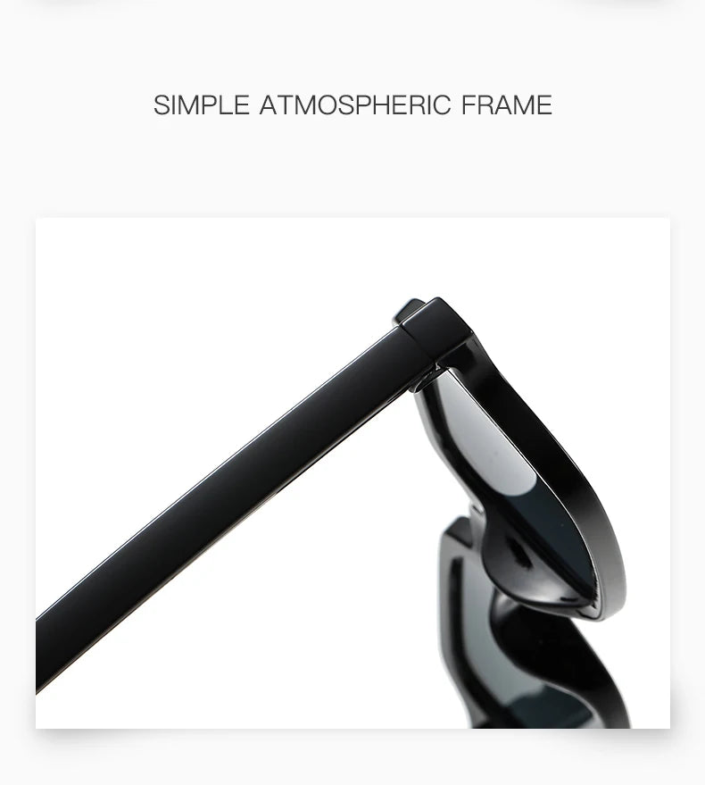 Classic Rectangle Sunglasses - UV400 Protection Vintage Style Eyewear