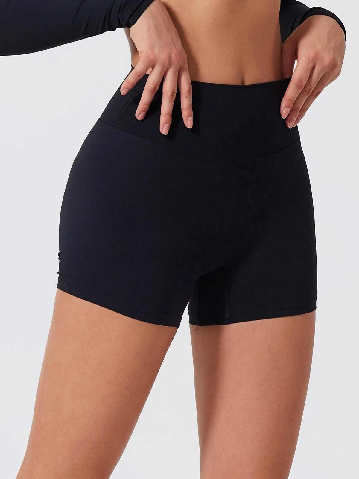 Women's Elastic Scrunch Yoga Push Up Gym Leggings Cycling Workout Short Quick-Dry High Waist Sports Shorts
