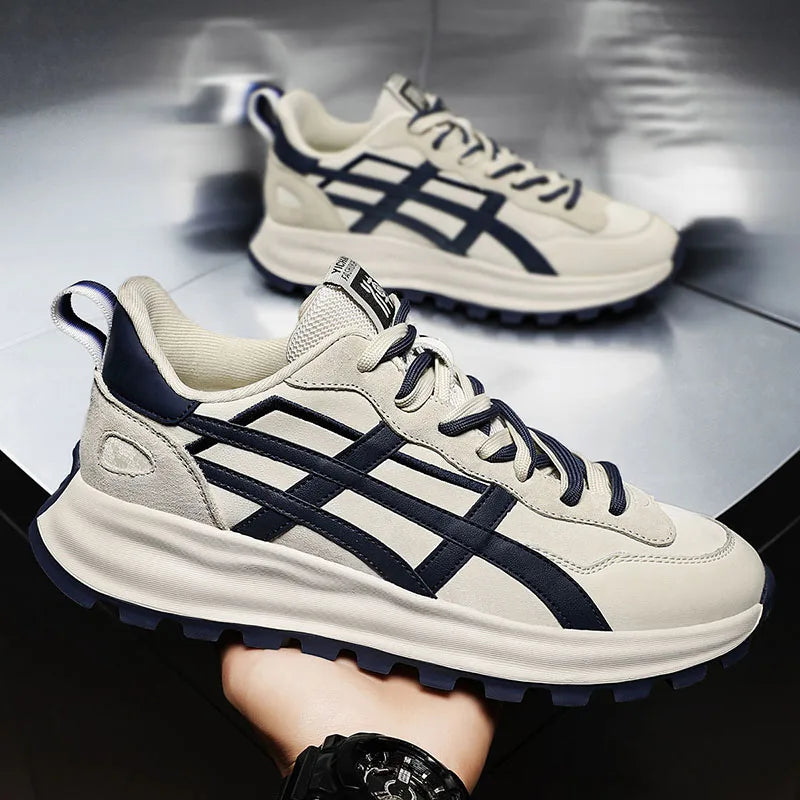 Casual Platform Sneakers - Men's Running & Tennis Shoes