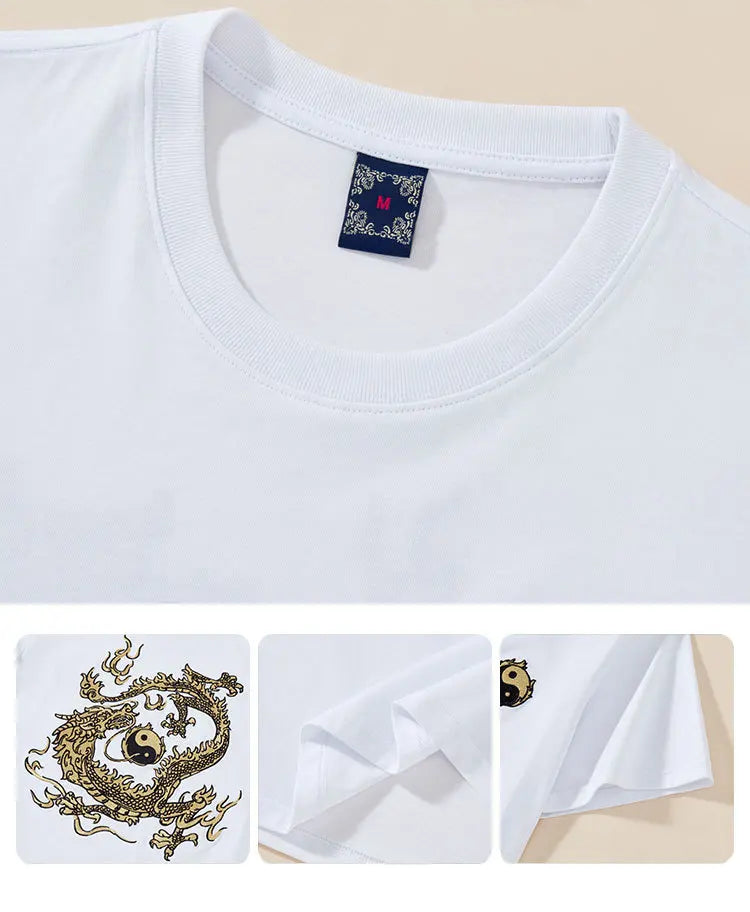 Dragon Embroidered T-Shirt