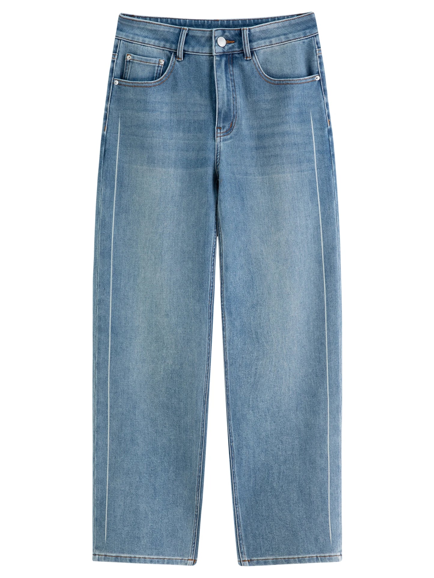 Women's Stretchy Straight Leg Flared Jeans