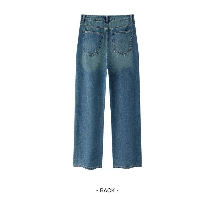 Women's Split Wide Leg Slim Fit Autumn Long Pants
