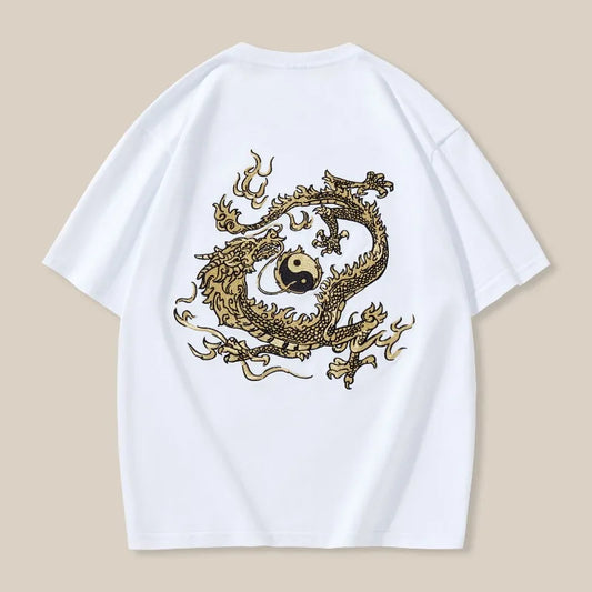 Dragon Embroidered T-Shirt