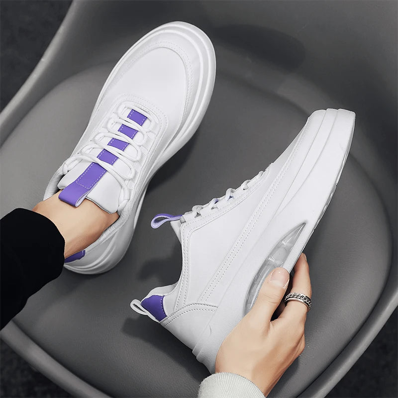 Men's Air Cushion  Vulcanized Skateboard Sports Trainers Outdoor Casual Sneakers