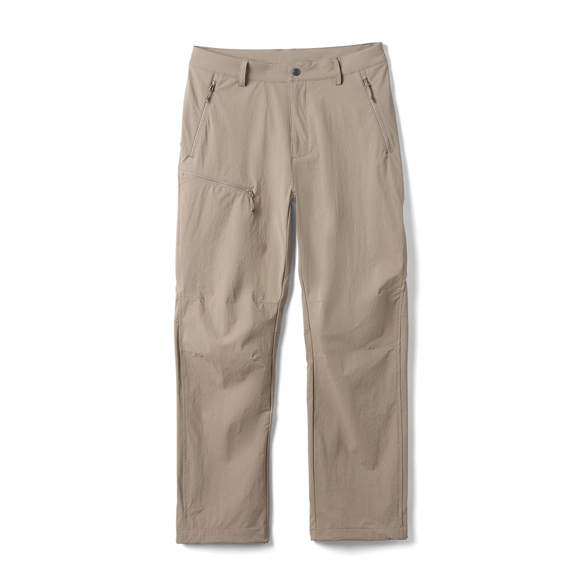 Men's Soft Shell Elastic Nylon Pants - 170gsm Loose Straight Trousers