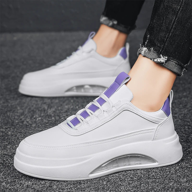 Men's Air Cushion  Vulcanized Skateboard Sports Trainers Outdoor Casual Sneakers