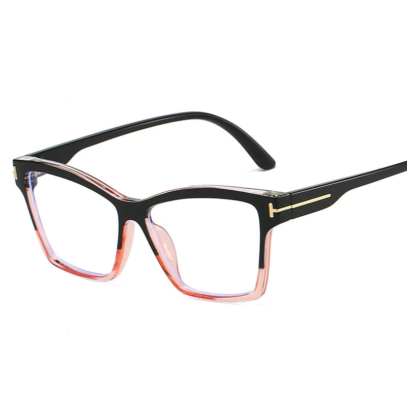 Anti Blue Light Cat Eye Glasses - Fashionable Retro Eyeglass Frame