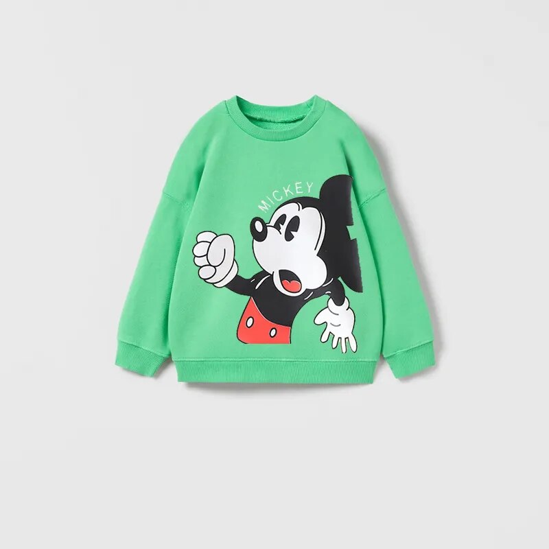 Children's Long-sleeved Cotton Sweatshirt