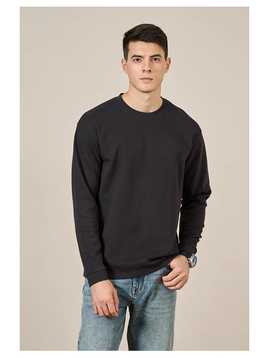 Men's  300gsm Comfortable Doubleside Sanded Fabric Sweatshirt