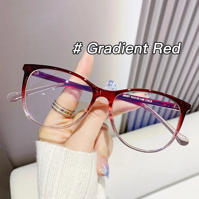 Retro Transparent Fashion Glasses - Anti Blue Light Eyeglass Frame
