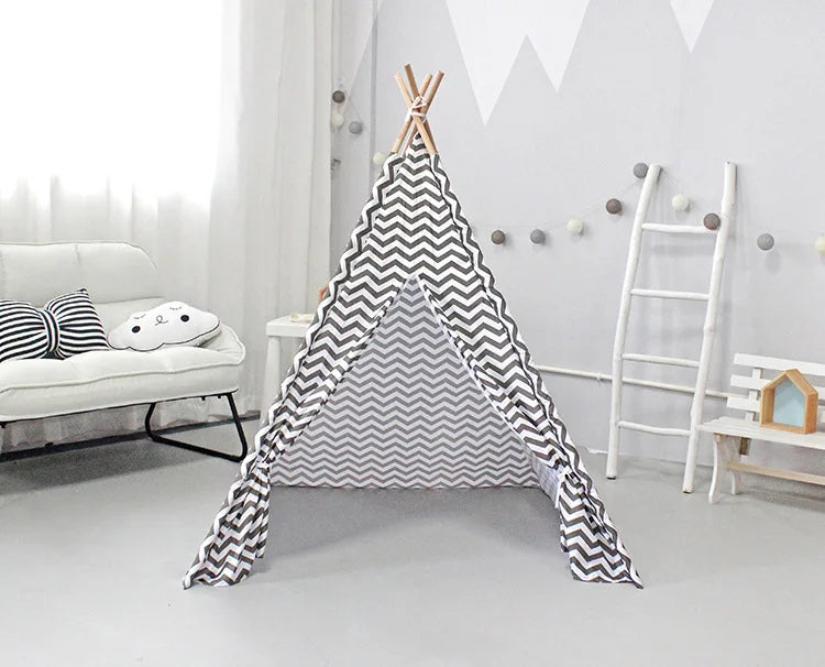 110×110×140cm Baby Playpen Children’s Toy Tent Wigwam Indoor Tipi  Play House