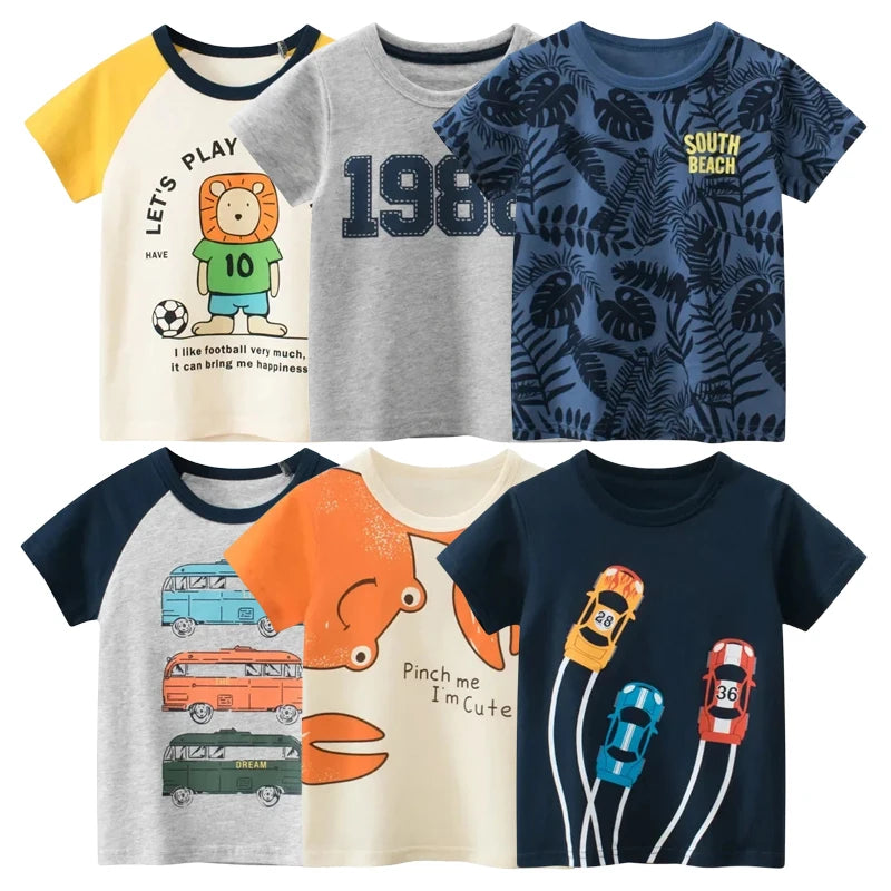 Children's Boy's Short Sleeve T-shirt