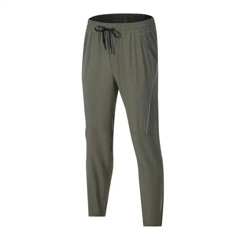 Men's Gym Casual Sweatpants Breathable Quick-Drying Ice Silk  Sports Jogging Training Trousers
