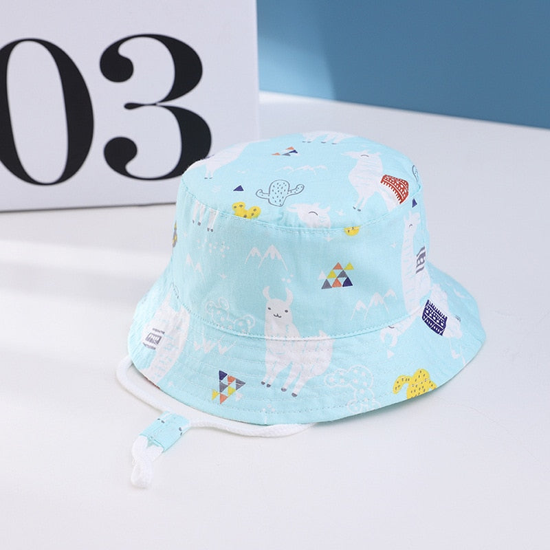 Children's Baby Cotton Cartoon Bucket Hat