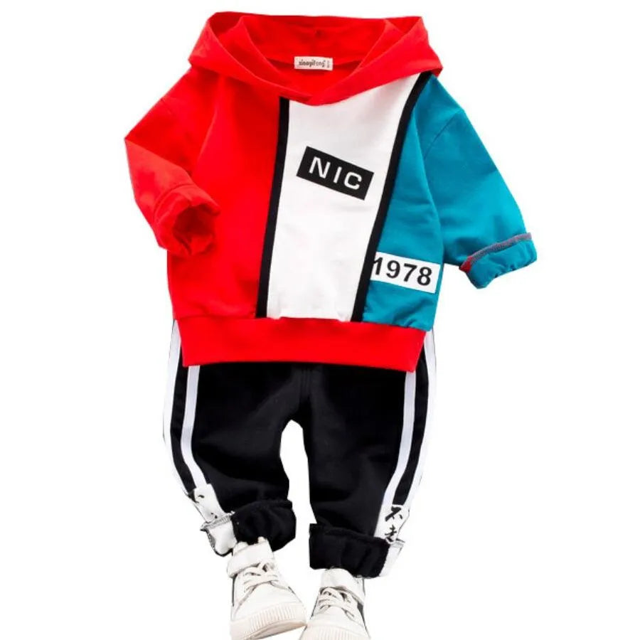 Boy's Sport Tracksuit 2Pcs Outfit