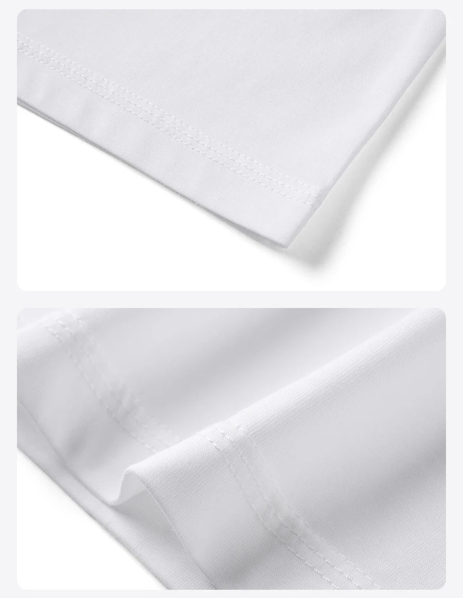 Men's Oversized Quick-Dry Workout T-Shirt - Coolmax Fabric