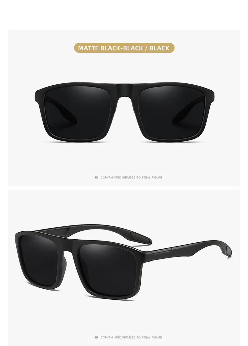 Vintage Polarized Sunglasses - Luxury Designer Style for Men & Women