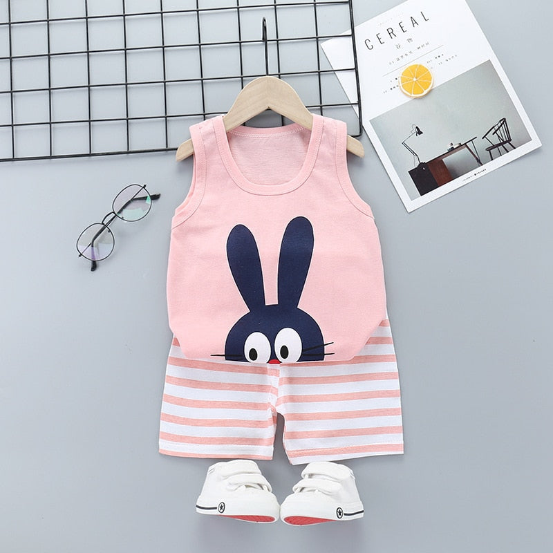 2PCS Children's Boy's Vest Set