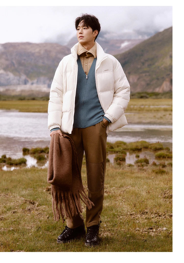 Unisex Windproof Waterproof Puffer Jacket - Winter Cold-Proof Outerwear