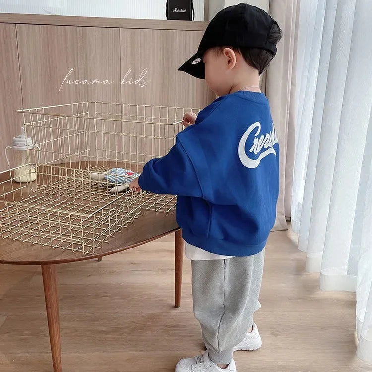 Children's Sweatshirt and Joggers Casual Sports Set