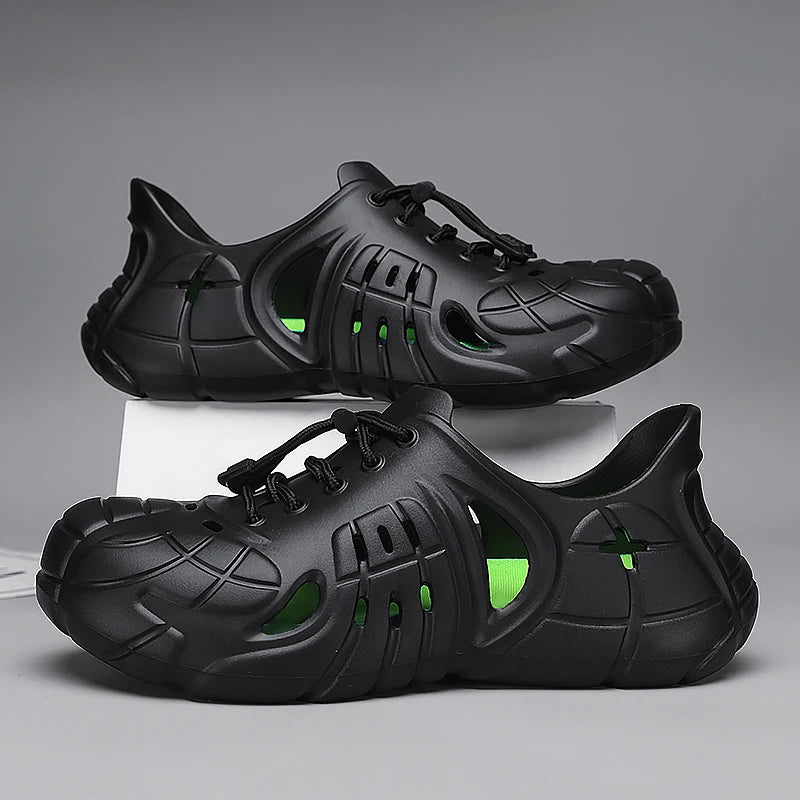 Men's Summer Platform Clogs - Outdoor Water Sandals & Beach Slides