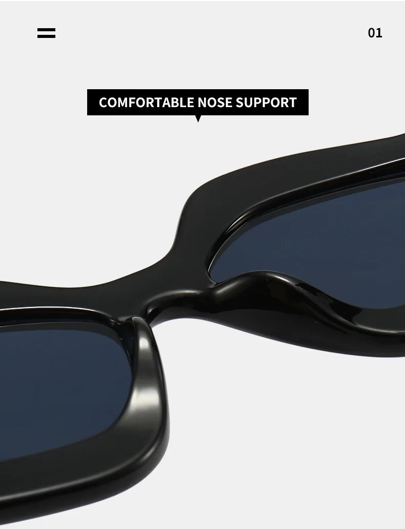 Women's Vintage Flower  Irregular Shape Gradient Sunglasses