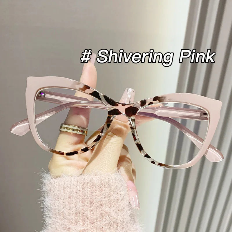 Fashion Cat Eye Glasses - Women's Anti Blue Light Computer Eyewear