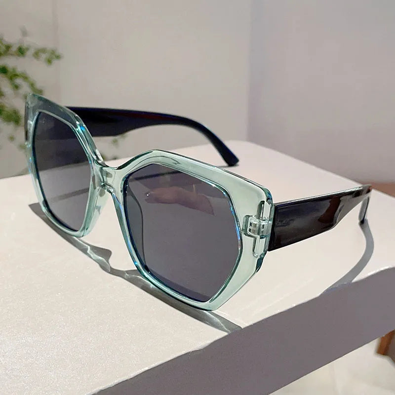 Women's Polygon Gradient Sunglasses