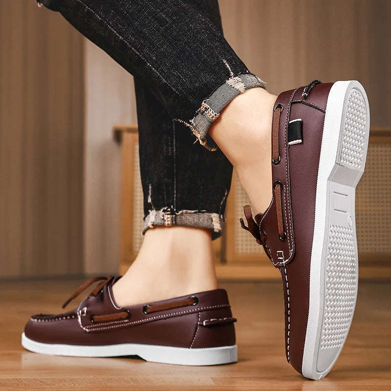 Men's Autumn Casual Loafers - Comfortable Soft Work & Driving Shoes