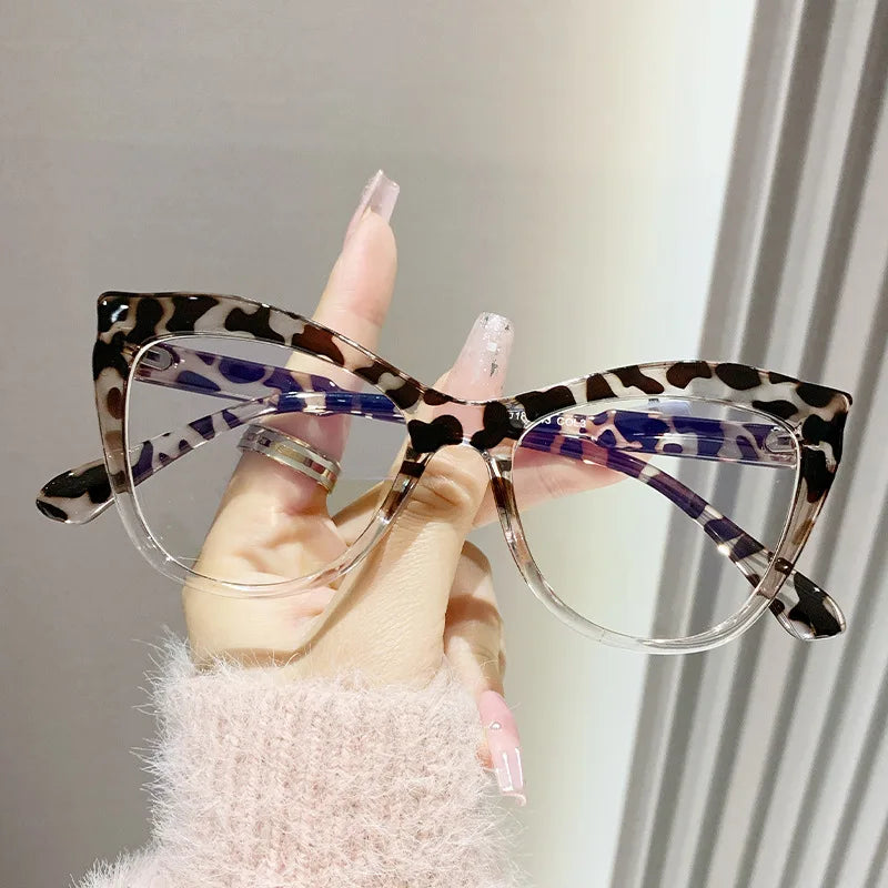Fashion Cat Eye Glasses - Women's Anti Blue Light Computer Eyewear