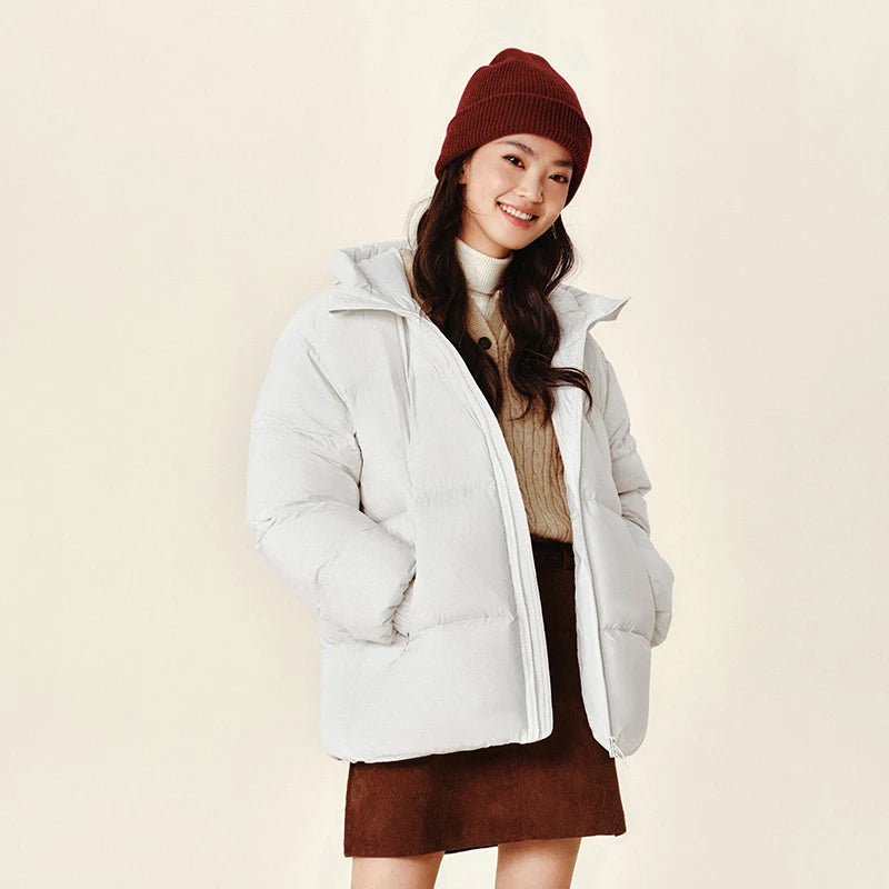 Men's Thermal Three-Proof Hooded Down Jacket - Winter Outerwear