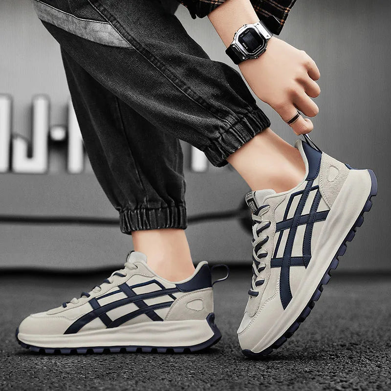 Casual Platform Sneakers - Men's Running & Tennis Shoes
