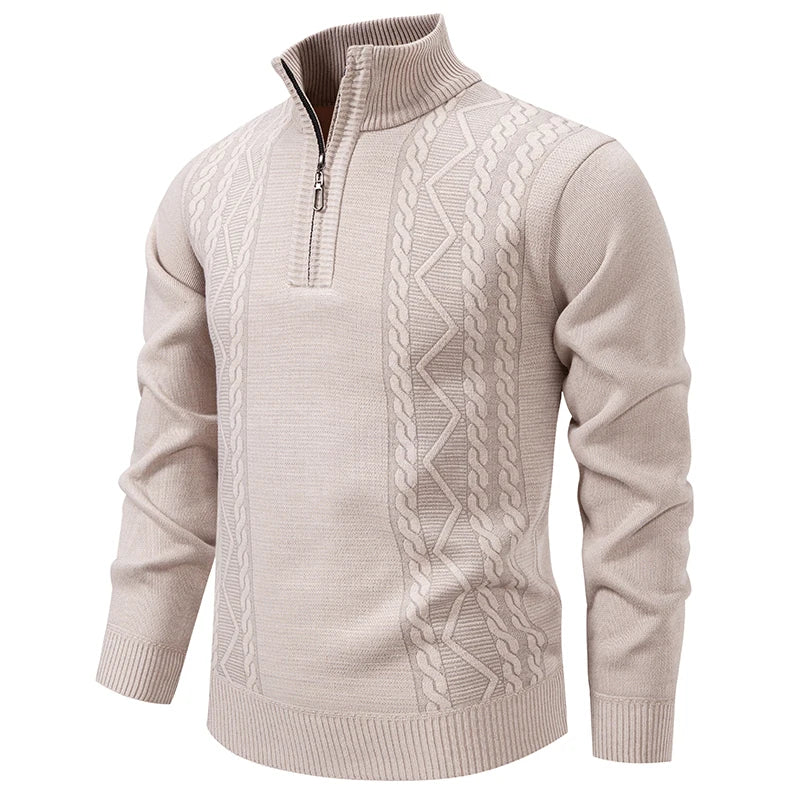 Men's Half-Zip Pullover Sweater