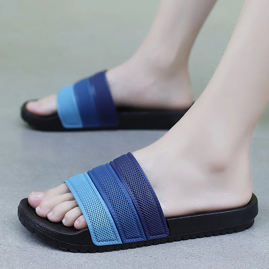 Men's Summer Gradient Design Sandals Slippers