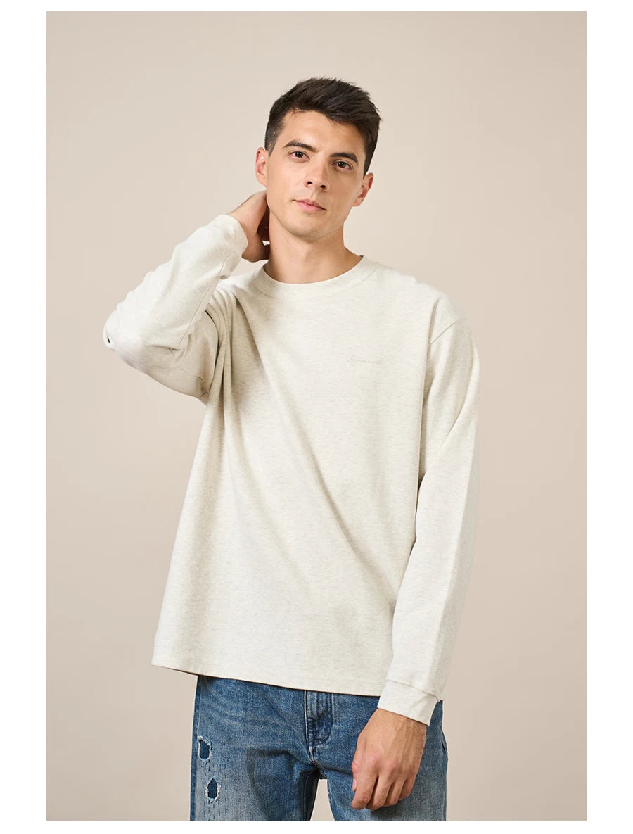 Men's  300gsm Comfortable Doubleside Sanded Fabric Sweatshirt