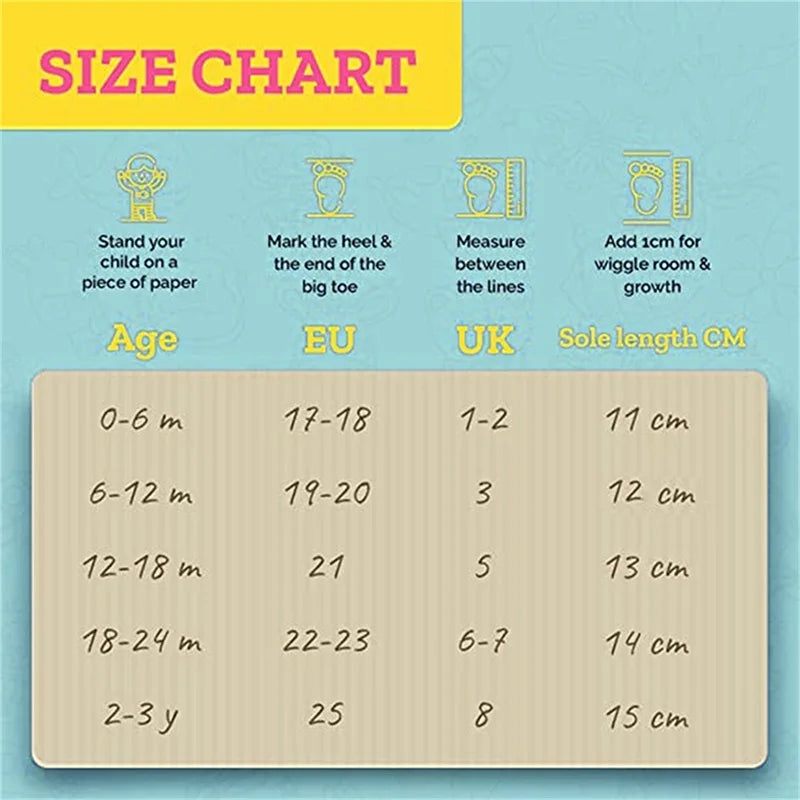 Baby Girls Soft Sole Sandals - Anti-Slip Princess Shoes