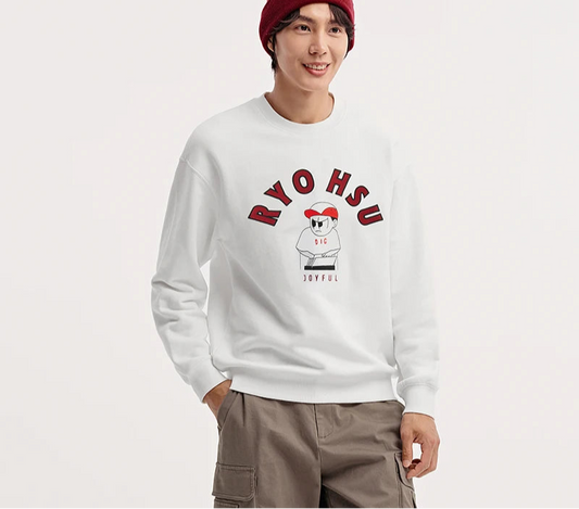 Men's Winter Embroidered Hoodie - Couple Matching Streetwear with Illustration Art Patterns