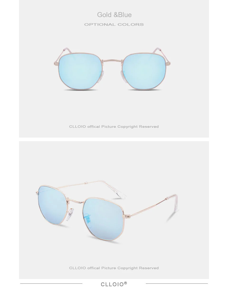 Women's Retro Square Sunglasses  UV400