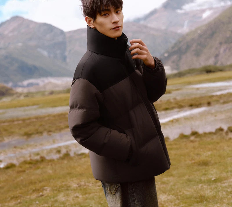 Unisex Windproof Waterproof Puffer Jacket - Winter Cold-Proof Outerwear