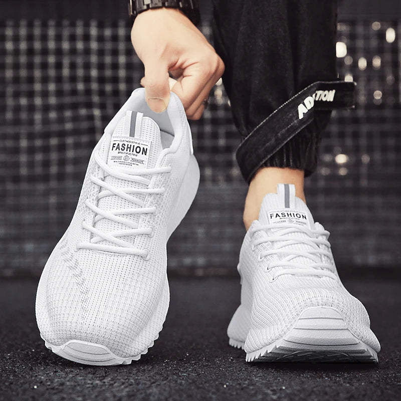 Men's Casual Platform Sports Shoes Breathable Sneakers