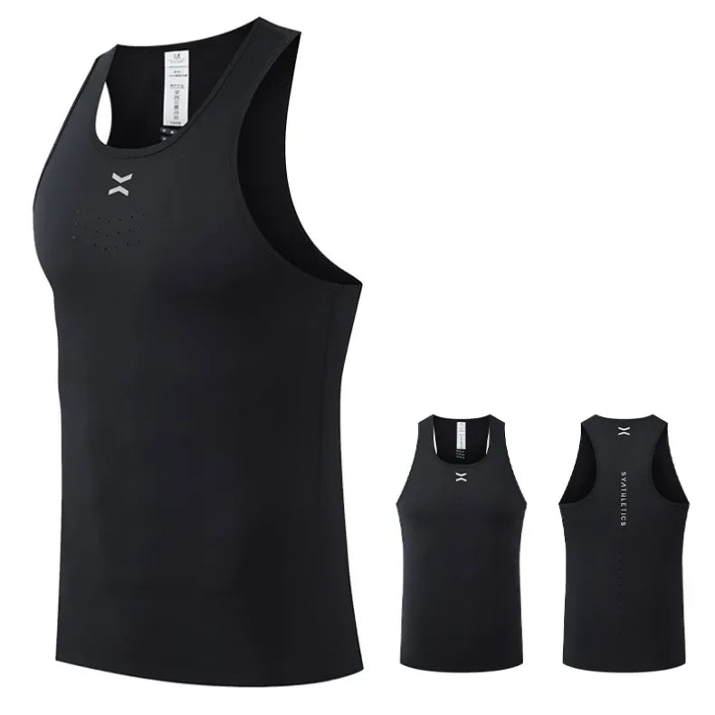 Men's Summer Sleeveless Tank Top Sportswear Gym Sports Vest