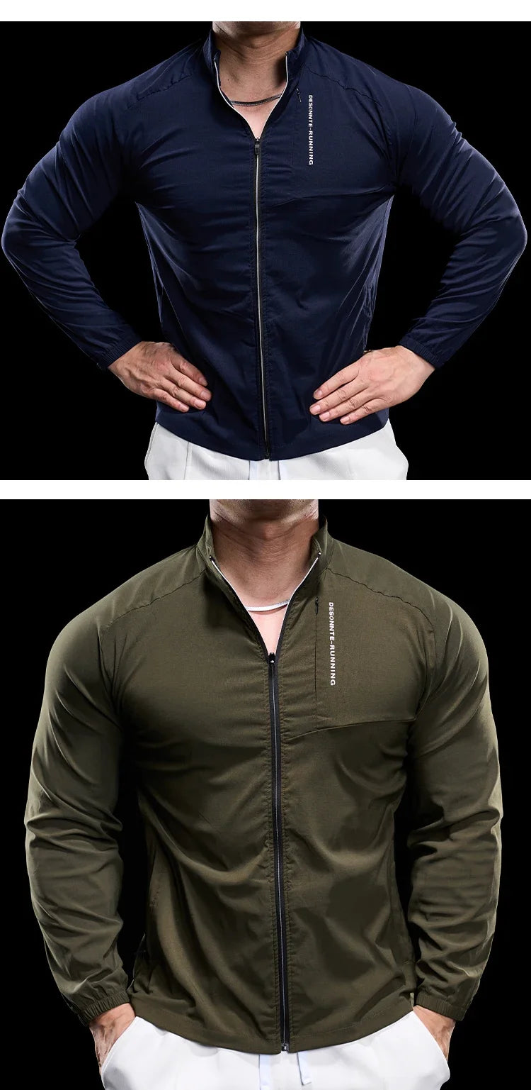 Men's Thicker Pullover Zipper Pullover  Run Outdoor Turtleneck Sweatshirt