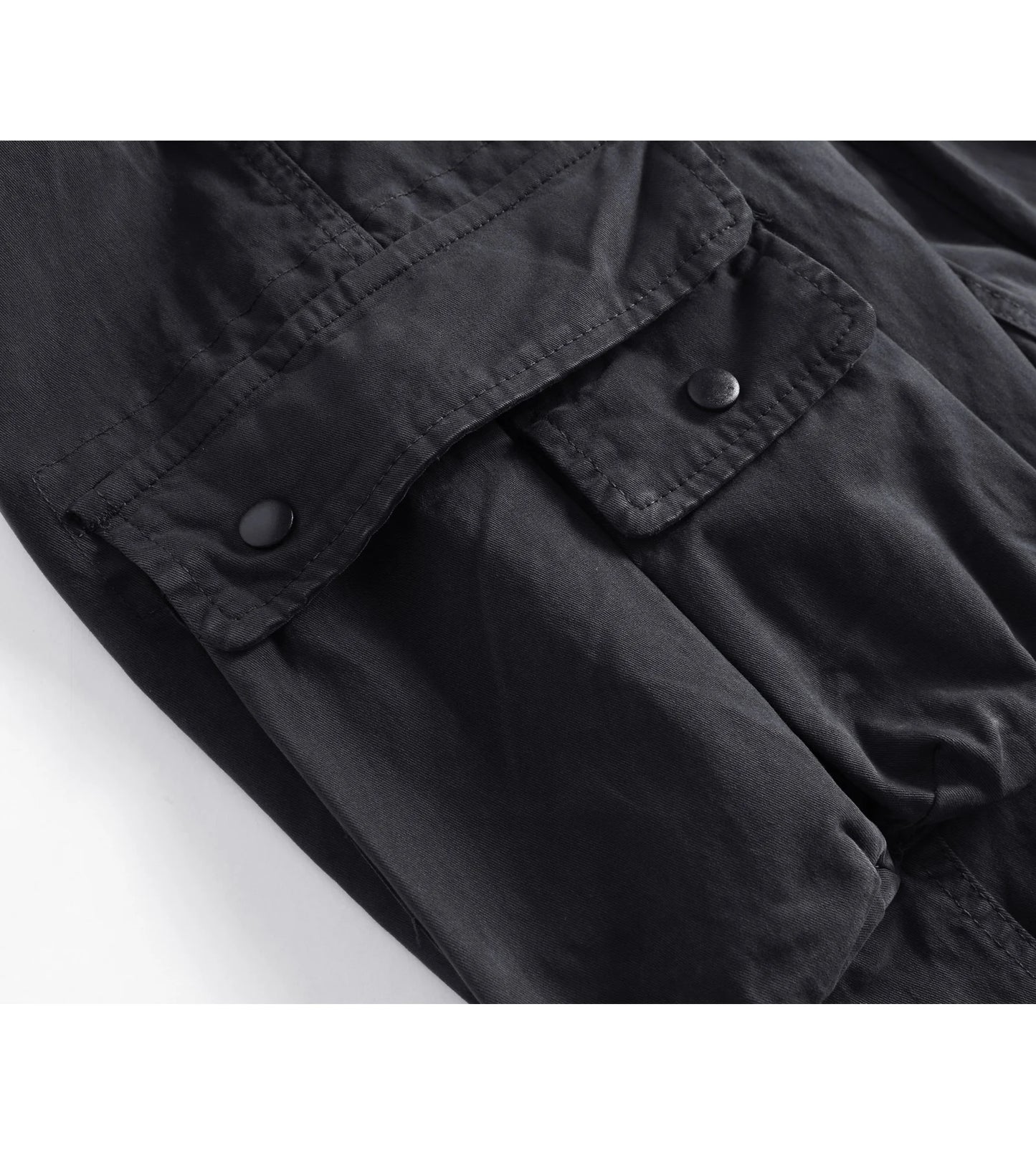 Men's Safari Style Casual Pants - Multi-Pocket Streetwear Trousers