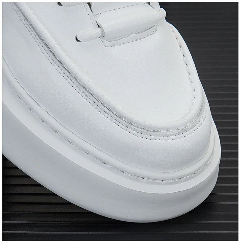 Men's Platform Ankle Boots High-top Thick Bottom Sneakers