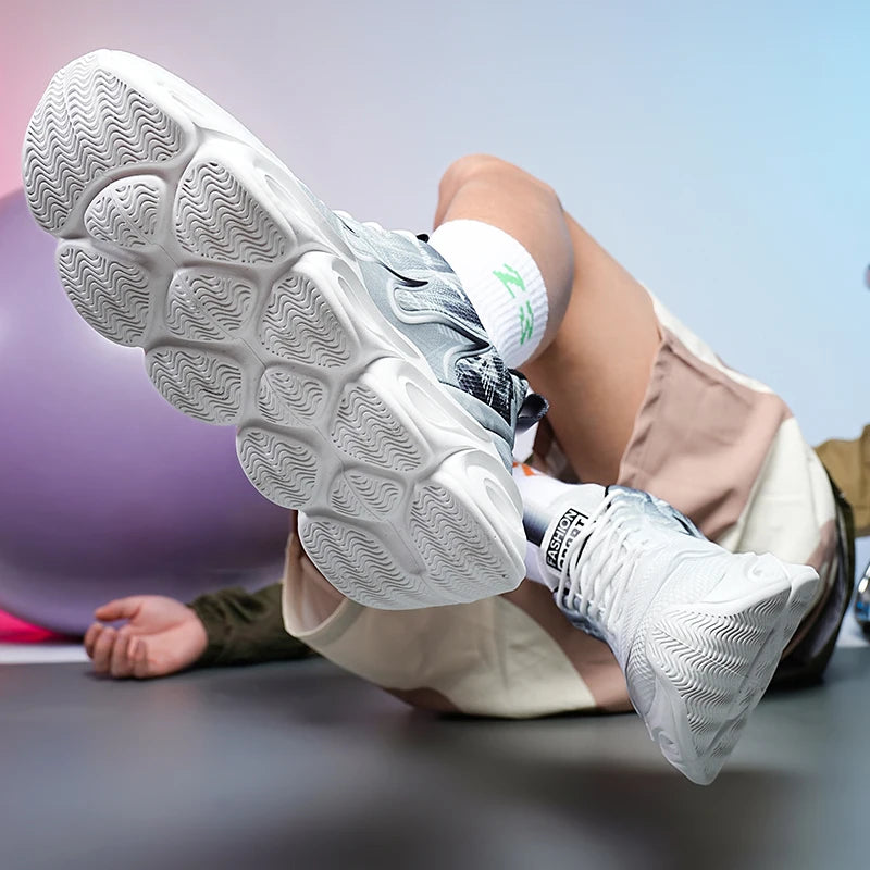 Breathable Sports Shoes for Men - Summer Casual Sneakers