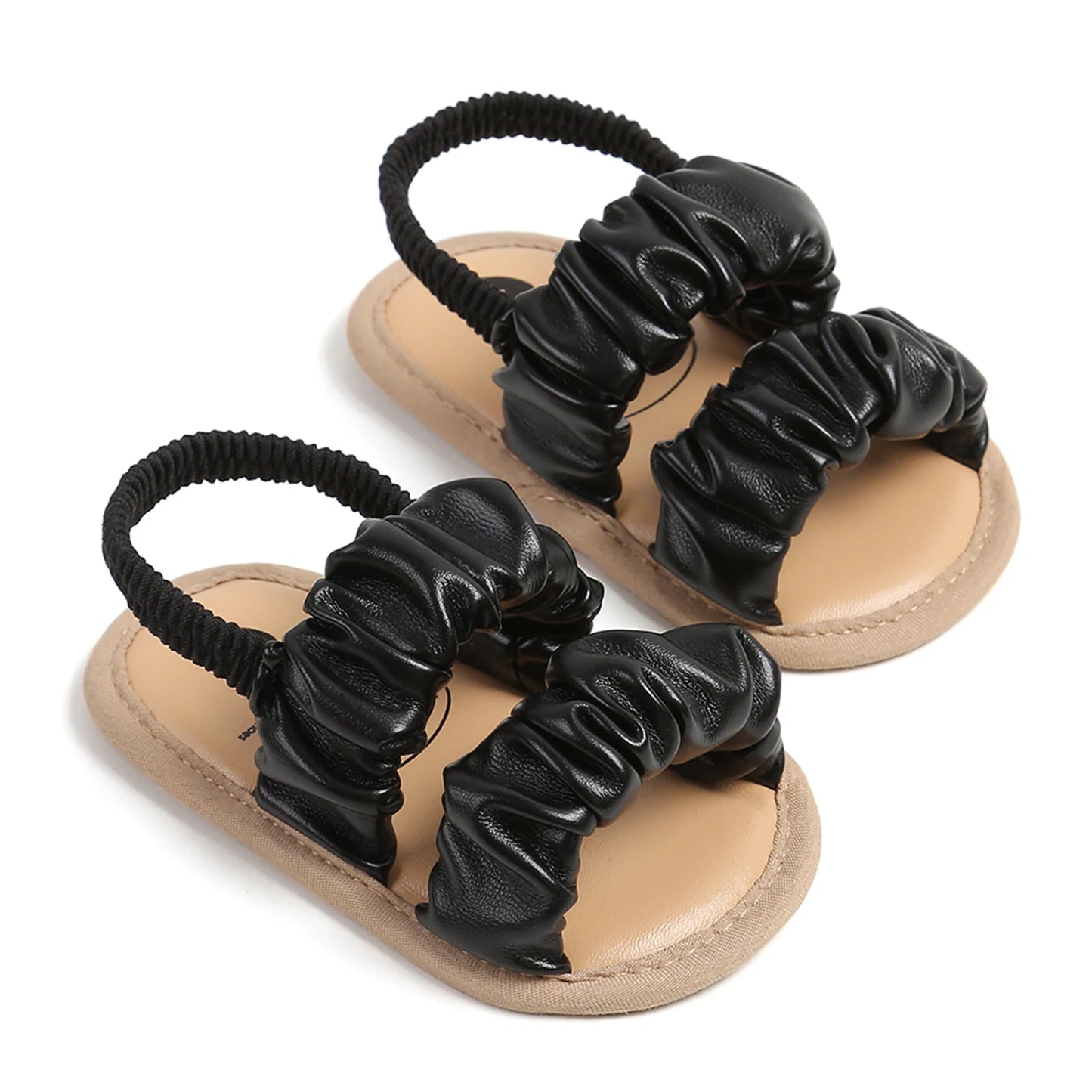 Baby Girls Soft Sole Sandals - Anti-Slip Princess Shoes