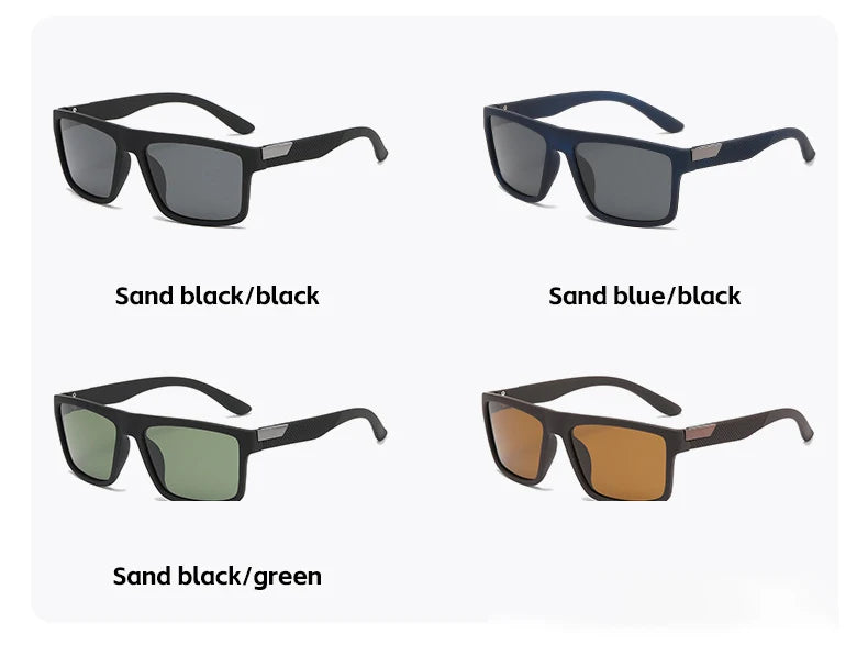 Retro Polarized Sunglasses - UV400 Anti-Glare Driving Eyewear