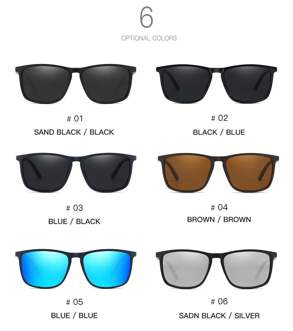 Ultra Light Polarized Sunglasses - Outdoor Driving Eyewear for Women & Men
